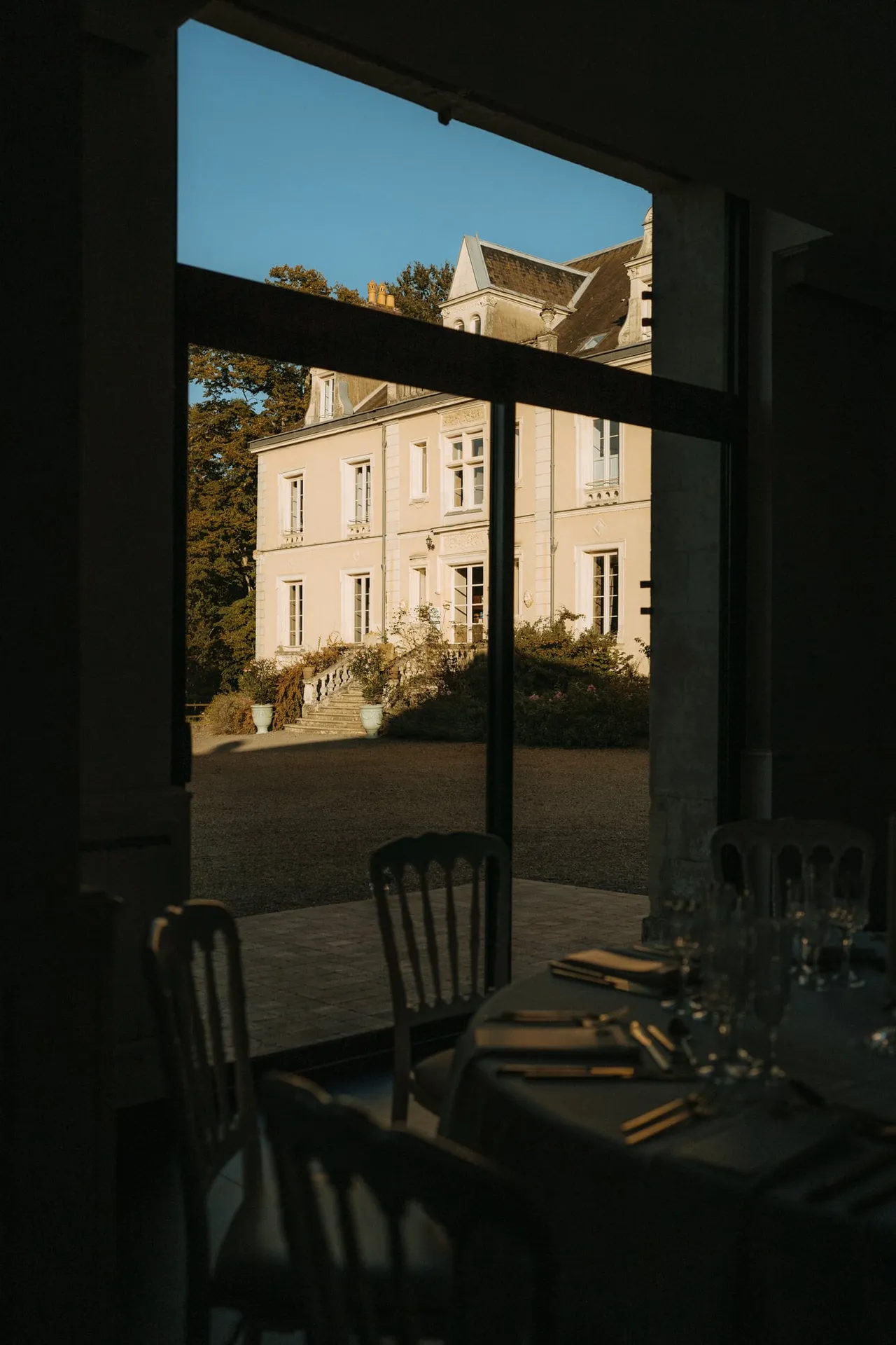 Le château depuis l’Orangeraie