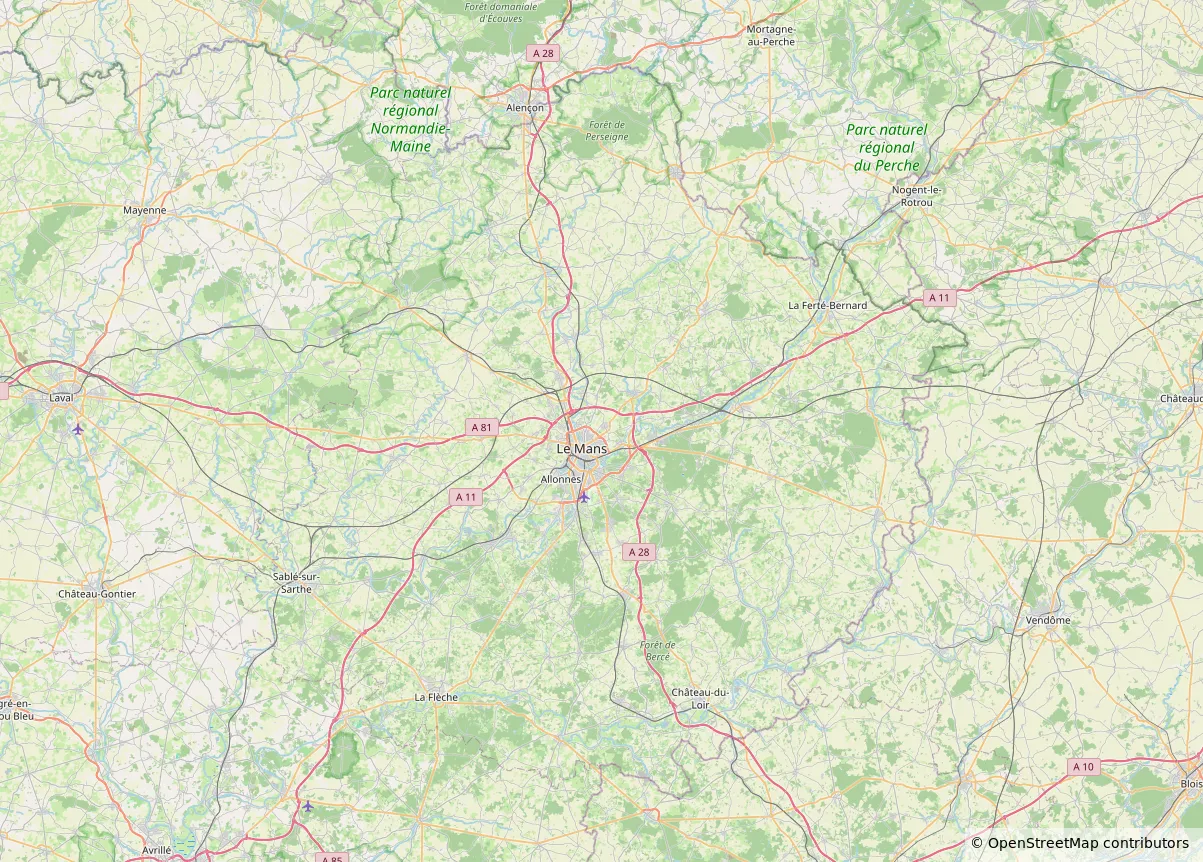 Carte du secteur
